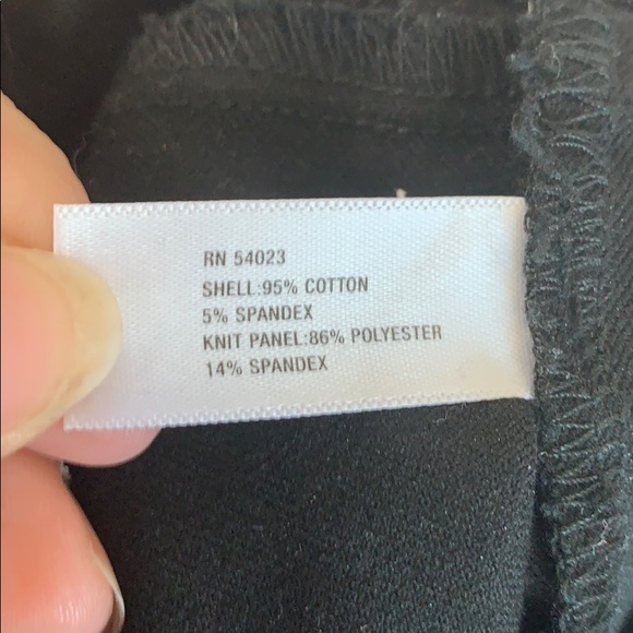 Gap Maternity really skinny black jeans size 4A - Picture 7 of 8